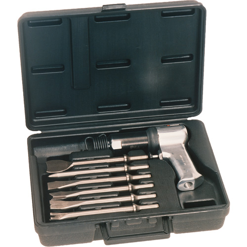 Super Duty Air Hammer Kit, 3 CFM, 1/4" NPT, 3000 BPM, 3/4" x 2-9/32" (19.05mm x 57.94mm) Nia-Chem Ltd.