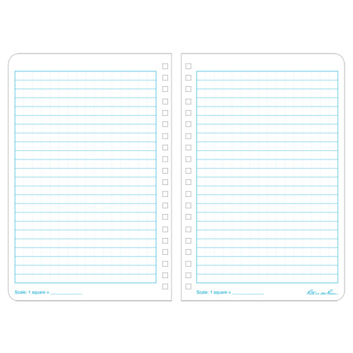 Side-Spiral Notebook, Soft Cover, Yellow, 64 Pages, 4-5/8" W x 7" L Nia-Chem Ltd.