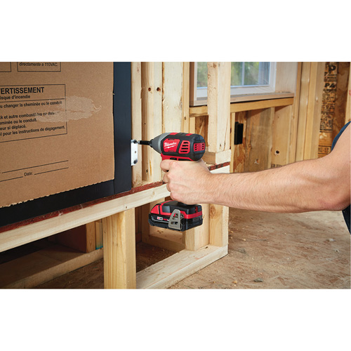M18 Cordless Hex Impact Driver Kit, 1/4", 1500 in-lbs Max. Torque, 18 V, Lithium-Ion Nia-Chem Ltd.