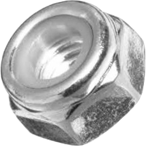 NE Standard Series Locknut Nylon Insert, 7/16"/7/16"-14 Dia., Zinc Plated, Coarse Nia-Chem Ltd.