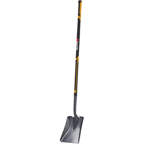 Pro Square Point Shovel, Fibreglass, Tempered Steel Blade, Straight Handle, 48" Long Nia-Chem Ltd.