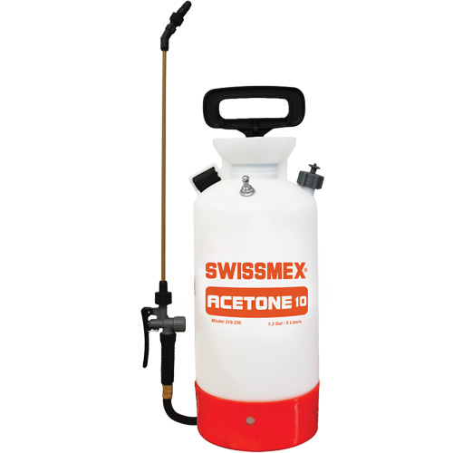Pulv&eacute;risateur &agrave; main pour ac&eacute;tone , 1,3 gal. (5 L), Polypropyl&egrave;ne, Lance de 20" Nia-Chem Ltd.