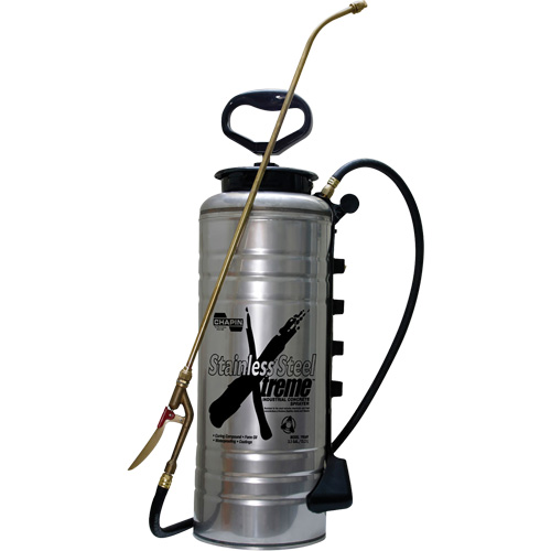Pulv&eacute;risateur industriel Xtreme, 3,5 gal. (13,25 L), Acier inoxydable, Lance de 24" Nia-Chem Ltd.