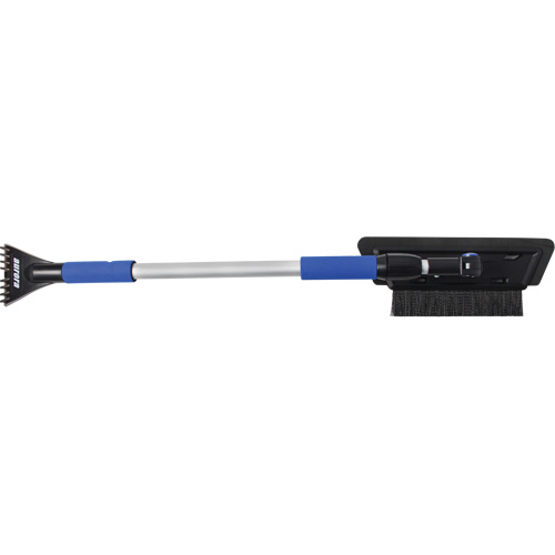 Brosse &agrave; neige, T&eacute;lescopique, lame Mousse de CAV/E, 48" Longueur, Noir/Bleu Nia-Chem Ltd.