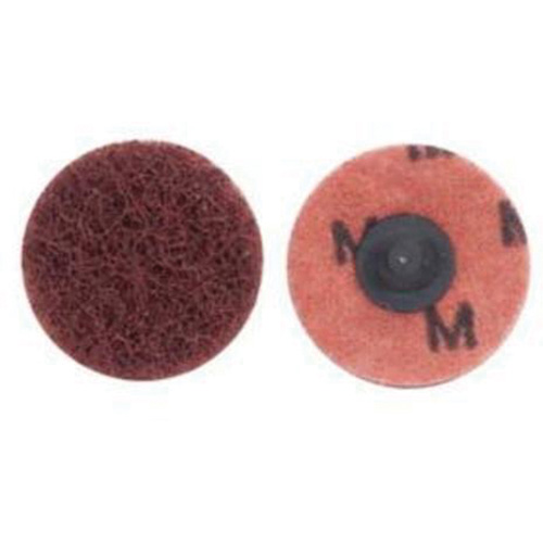 Quick-Change Buffing Disc, 2" Dia., Medium Grit, Aluminum Oxide Nia-Chem Ltd.