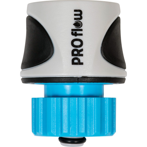 Raccord femelle pour boyau avec dispositif Waterstop Pro Flow Nia-Chem Ltd.