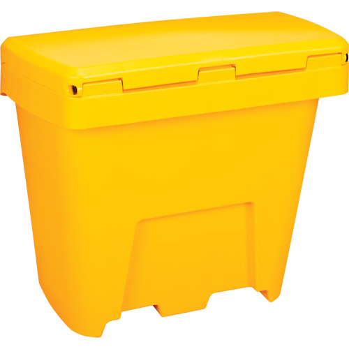 Salt & Sand Storage Bins, With Hasp, 21" x 27" x 26", 4.24 cu. ft., Yellow Nia-Chem Ltd.
