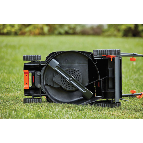 Tondeuse &agrave; gazon avec poign&eacute;e confortable, Pouss&eacute;e, &eacute;lectrique, Largeur de coupe 15" Nia-Chem Ltd.