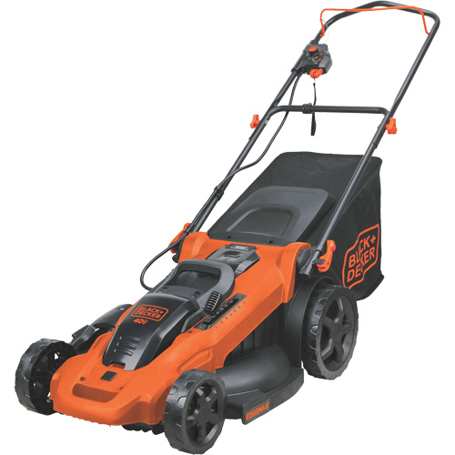 Ensemble de tondeuse &agrave; gazon sans fil 40 V Max*, Pouss&eacute;e, &agrave; pile, Largeur de coupe 20" Nia-Chem Ltd.
