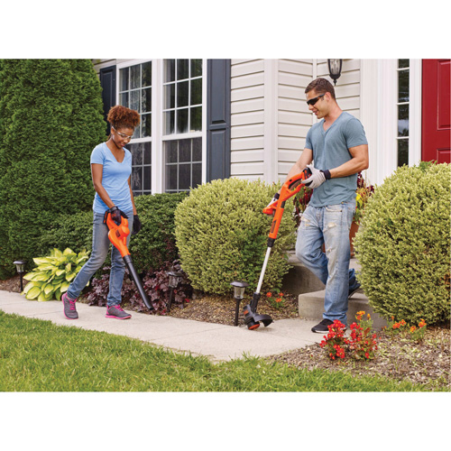 Max* String Trimmer/Edger & Hard Surface Sweeper Combo Kit, 10", Battery Powered, 20 V Nia-Chem Ltd.
