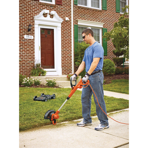 3-in-1 Compact Mower, Push Walk-Behind, Electric, 12" Cutting Width Nia-Chem Ltd.