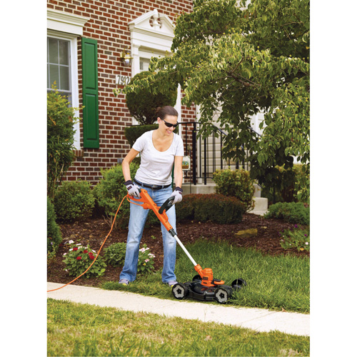 3-in-1 Compact Mower, Push Walk-Behind, Electric, 12" Cutting Width Nia-Chem Ltd.