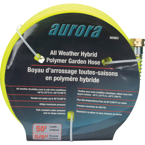 Tuyau de jardin hybride, Copolym&egrave;re, 5/8" dia x 50' Nia-Chem Ltd.