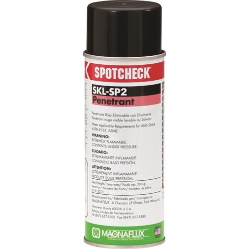 Spotcheck&reg; Penetrants - SKL-SP2, Aerosol Can Nia-Chem Ltd.