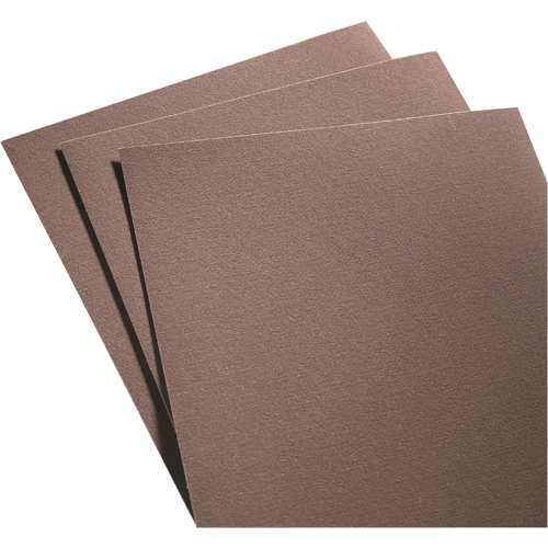 Papier abrasif en feuilles de tissu - Metalite K225, 9" x 11", Grain 40, Oxyde d'aluminium Nia-Chem Ltd.