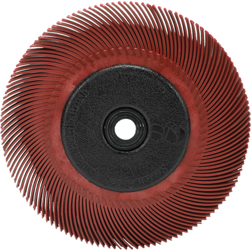 BROSSE RADIALE BRISTLE T-C,6",A/ADAPTATEUR 220, C&eacute;ramique, Grain 220, 6" dia. Nia-Chem Ltd.