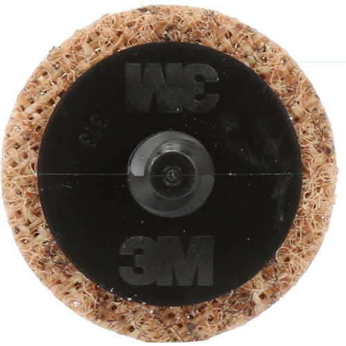 Disque de conditionnement de surface Roloc Scotch-Brite, 1-1/2" dia., Grain Cors&eacute;, Oxyde d'aluminium Nia-Chem Ltd.