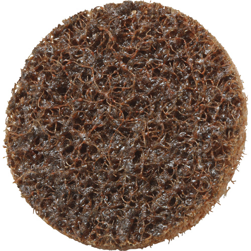 Disque de conditionnement de surface Roloc Scotch-Brite, 1-1/2" dia., Grain Cors&eacute;, Oxyde d'aluminium Nia-Chem Ltd.