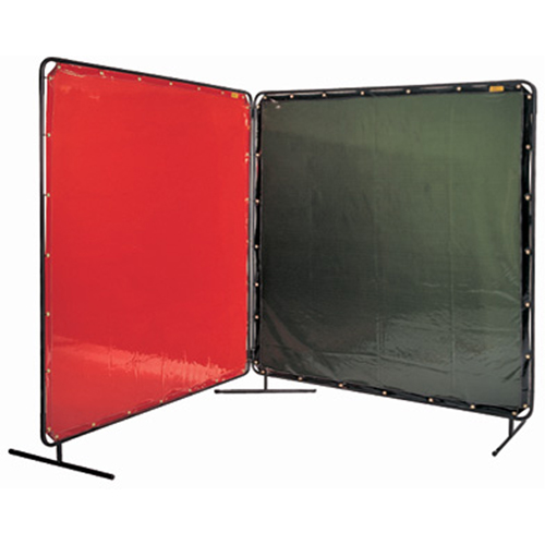 &eacute;cran et cadre pour soudage, Orange, 6' x 6' Nia-Chem Ltd.
