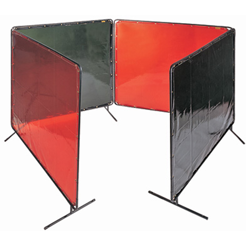 &eacute;cran et cadre pour soudage, Orange, 6' x 6' Nia-Chem Ltd.