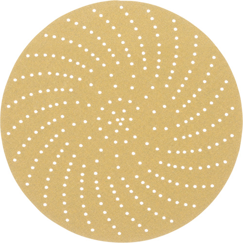 Hookit Clean Sanding Disc, 6" Dia., P120 Grit, Aluminum Oxide, C-Weight Nia-Chem Ltd.