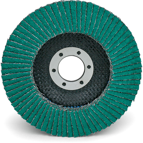 Disques &agrave; lamelles 577F, 4-1/2" x 7/8", Type 29, Grain 40, Zirconium Nia-Chem Ltd.