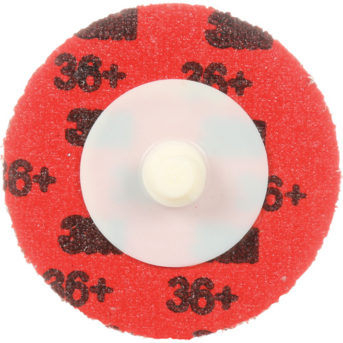Disque &agrave; d&eacute;ligner durable II Roloc Cubitron, 3" dia., Grain 36+, C&eacute;ramique Nia-Chem Ltd.