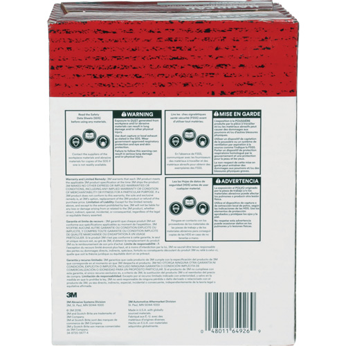 Scotch-Brite 7447 Hand Pads, Aluminum Oxide, 9" x 6", Very Fine Grit Nia-Chem Ltd.