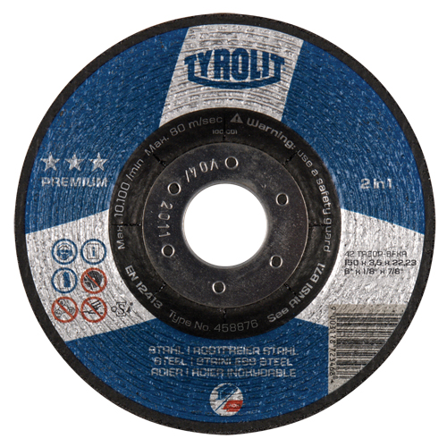 2-IN-1 Combination Wheel - 6", Type 27 Nia-Chem Ltd.