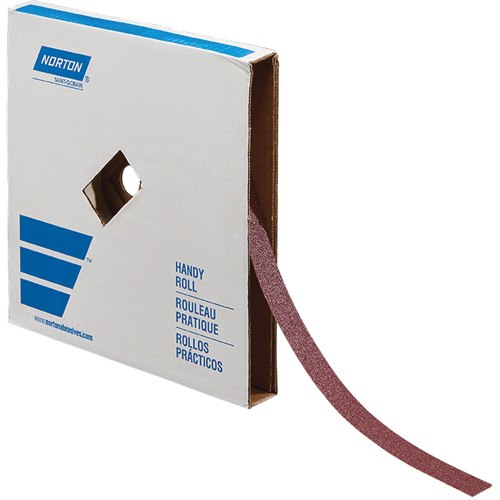 Metal Sanding Roll, Aluminum Oxide, 1" W x 150' L, 60 Grit Nia-Chem Ltd.