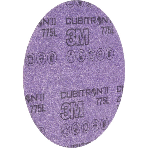 Film pour disque Hookit de 3M, dia 6", Grain 320+, C&eacute;ramique, Poids C Nia-Chem Ltd.