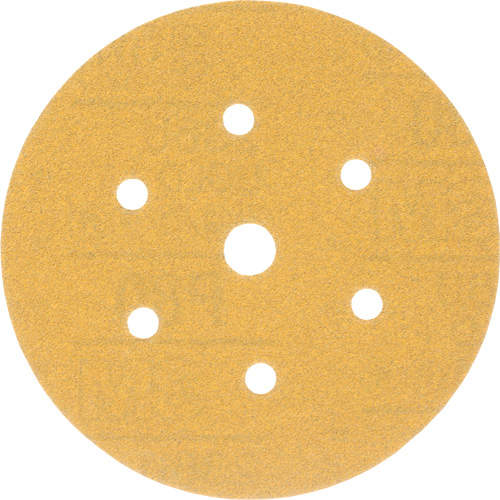 Film pour disque Hookit de 3M, dia 6", Grain P80, Oxyde d'aluminium, Poids C Nia-Chem Ltd.