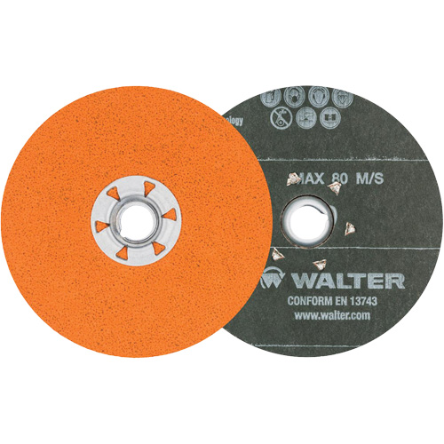 Coolcut XX Sanding Disc, 4-1/2" Dia., 60 Grit, Ceramic Nia-Chem Ltd.