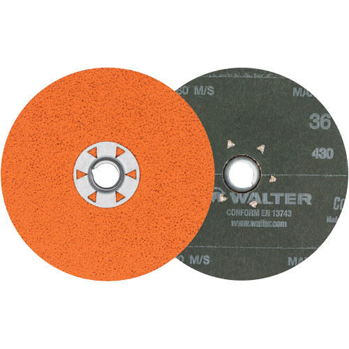 Disque de sablage Coolcut XX, 5" dia., Grain 36, C&eacute;ramique Nia-Chem Ltd.