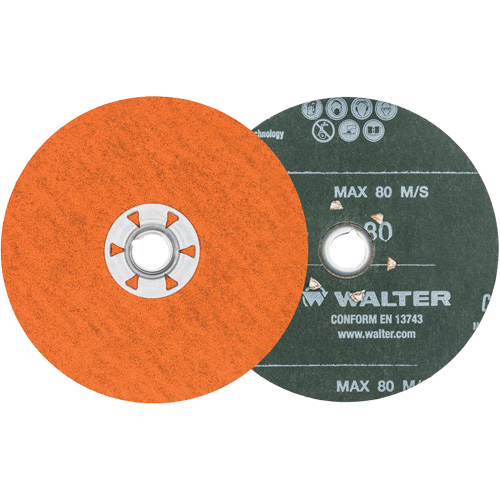 Coolcut XX Sanding Disc, 5" Dia., 80 Grit, Ceramic Nia-Chem Ltd.