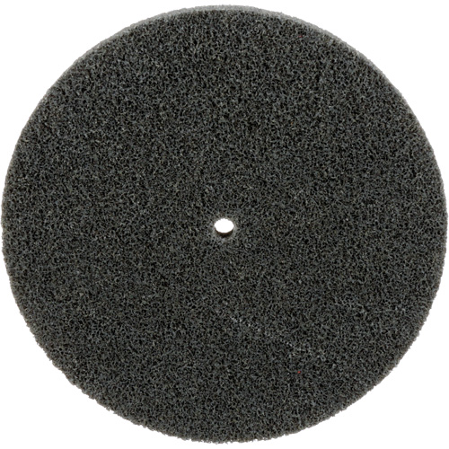 Meule unitaris&eacute;e EXL Scotch-Brite, 5" x 1/2", Arbre de 1/4", Grain de Fin, Carbure de silicium Nia-Chem Ltd.