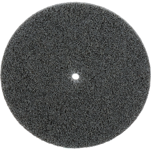 Meule unitaris&eacute;e EXL Scotch-Brite, 5" x 1/4", Arbre de 1/4", Grain de Fin, Carbure de silicium Nia-Chem Ltd.