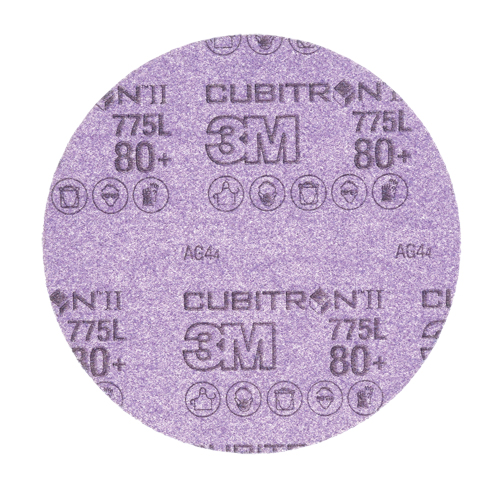 Cubitron II Stikit Film Disc Roll, 6" Dia., 80+ Grit, Ceramic Nia-Chem Ltd.