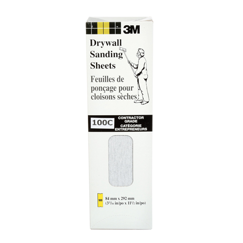 Tri-M-ite Fre-Cut Die -Cut Drywall Sheet, 11-1/4" x 3-5/16", 100 Grit, Silicon Carbide Nia-Chem Ltd.