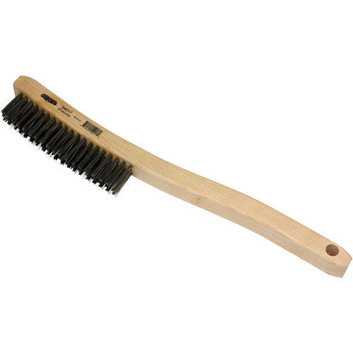 Scratch Brush, Stainless Steel, 3 x 19 Wire Rows, 13-11/16" Long Nia-Chem Ltd.