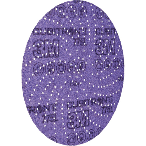 Disque abrasif 775L Cubitron II Hookit, dia 5", Grain 80+, C&eacute;ramique, Poids F Nia-Chem Ltd.