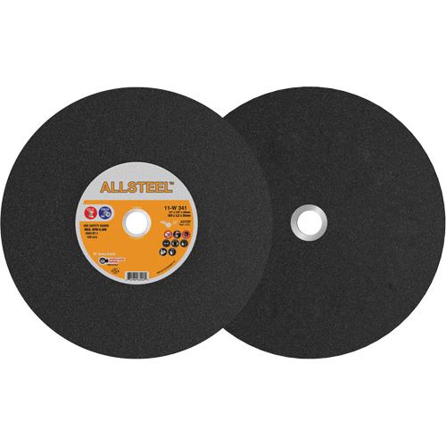 AllSteel Chopsaw Wheel, 14" x 1/8", 25/32" Arbor, Type 1, Aluminum Oxide, 5400 RPM Nia-Chem Ltd.