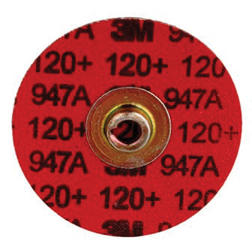 Disque &agrave; bordure durable Cubitron II Roloc, 3" dia., Grain 120+, C&eacute;ramique Nia-Chem Ltd.