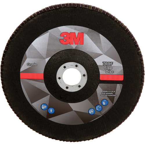 769F Quick Change Flap Disc, 7" x 7/8", Type 27, 60+ Grit, Aluminum Oxide/Ceramic Nia-Chem Ltd.