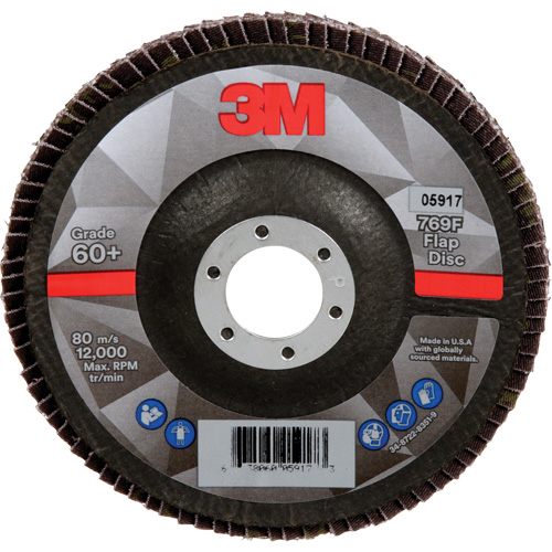 769F Quick Change Flap Disc, 5" x 7/8", Type 29, 60+ Grit, Ceramic Nia-Chem Ltd.