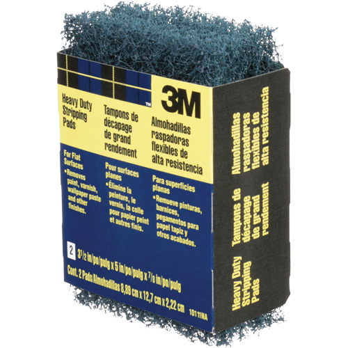 Heavy-Duty Stripping Pads, Aluminum Oxide, 3-1/2" x 5", Coarse Grit Nia-Chem Ltd.