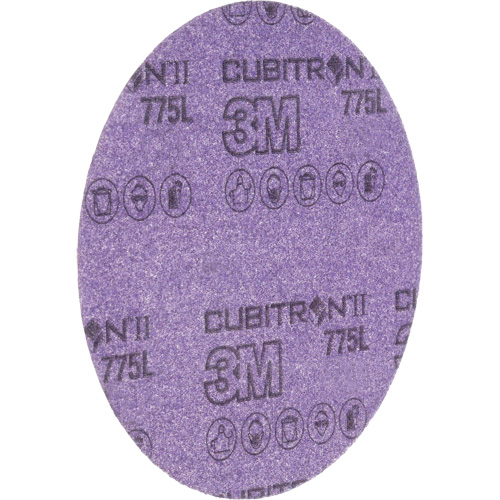 Disque en pellicule s&eacute;rie 775L Cubitron II Hookit, dia 6", Grain 240+, C&eacute;ramique, 3 mils Nia-Chem Ltd.