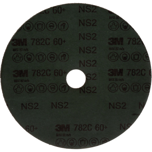 782C Fibre Disc, Ceramic, 60+, 7" Dia x 7/8" Arbor Nia-Chem Ltd.
