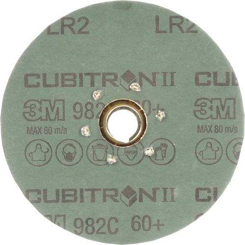 Disque en fibre 982C Cubitron II, C&eacute;ramique, 60+, 4-1/2" Dia Nia-Chem Ltd.
