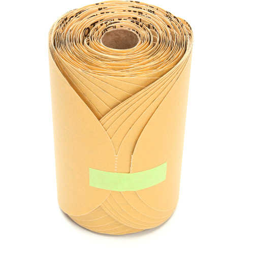 Rouleau de disques dor&eacute;s 216U Stikit, Oxyde d'aluminium, 6" la x 87' lo, Grain P220 Nia-Chem Ltd.